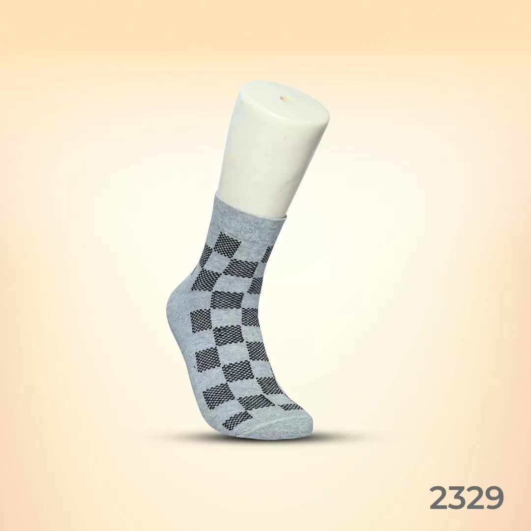 Footies Mens Fine Cotton Socks Ankle pack of 5 (Design)