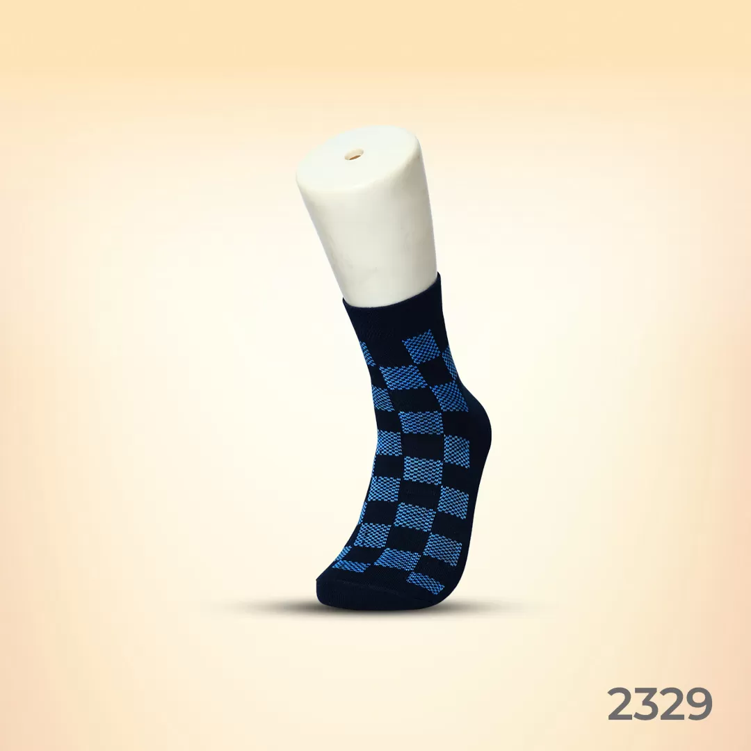 Footies Mens Fine Cotton Socks Ankle pack of 5 (Design)