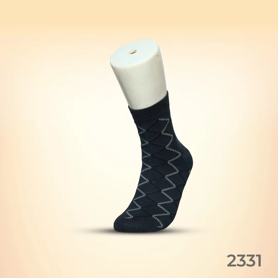 Footies Mens Fine Cotton Socks Ankle pack of 5 (Design)