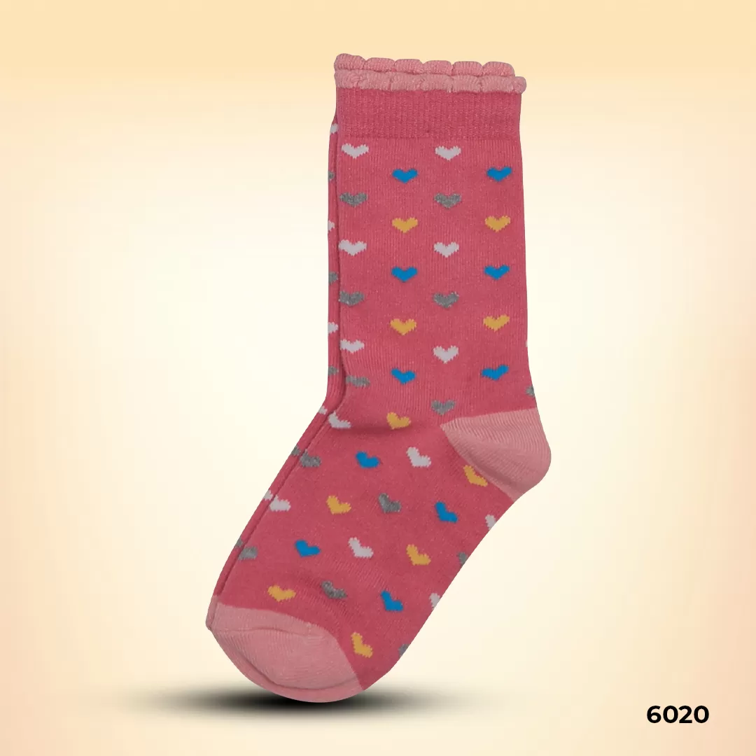 Footies Kids Fine Cotton Socks Pack of any 5 (Design Mixed)
