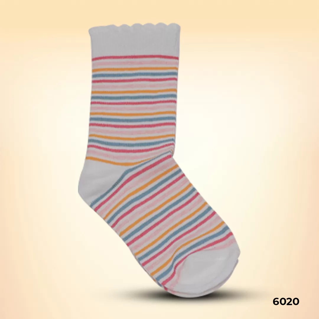 Footies Kids Fine Cotton Socks Pack of any 5 (Design Mixed)