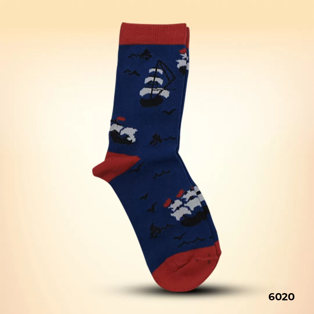 Footies Kids Fine Cotton Socks Pack of any 5 (Design Mixed)