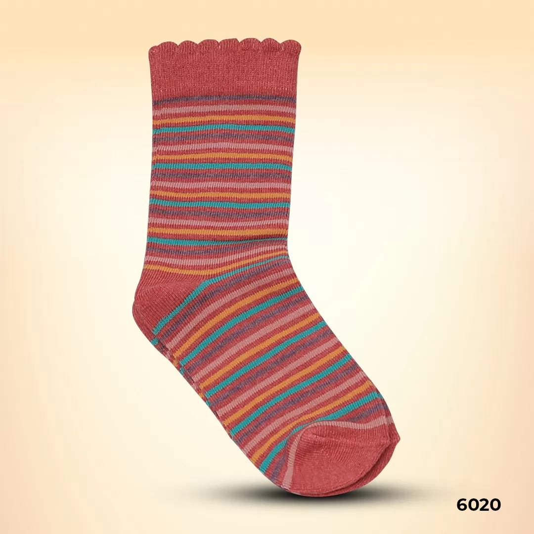 Footies Kids Fine Cotton Socks Pack of any 5 (Design Mixed)