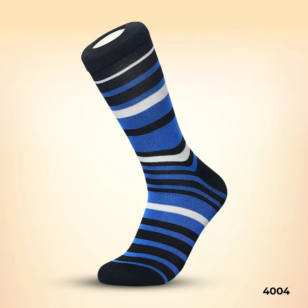 Footies Mens Fine Cotton Socks Crew Pack of 5(Design)
