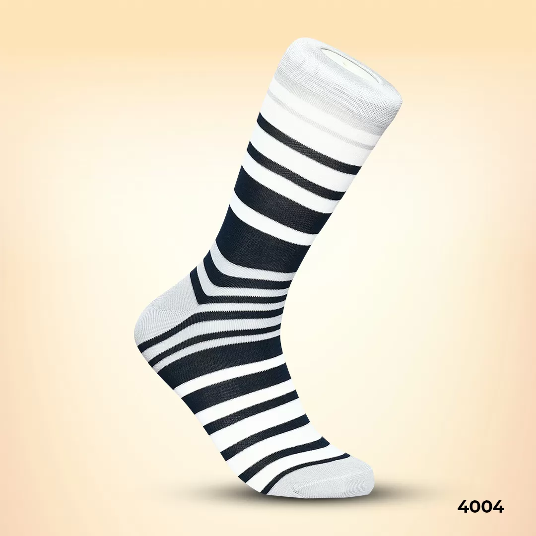 Footies Mens Fine Cotton Socks Crew Pack of 5(Design)