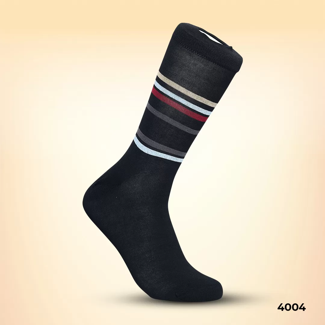 Footies Mens Fine Cotton Socks Crew Pack of 5(Design)