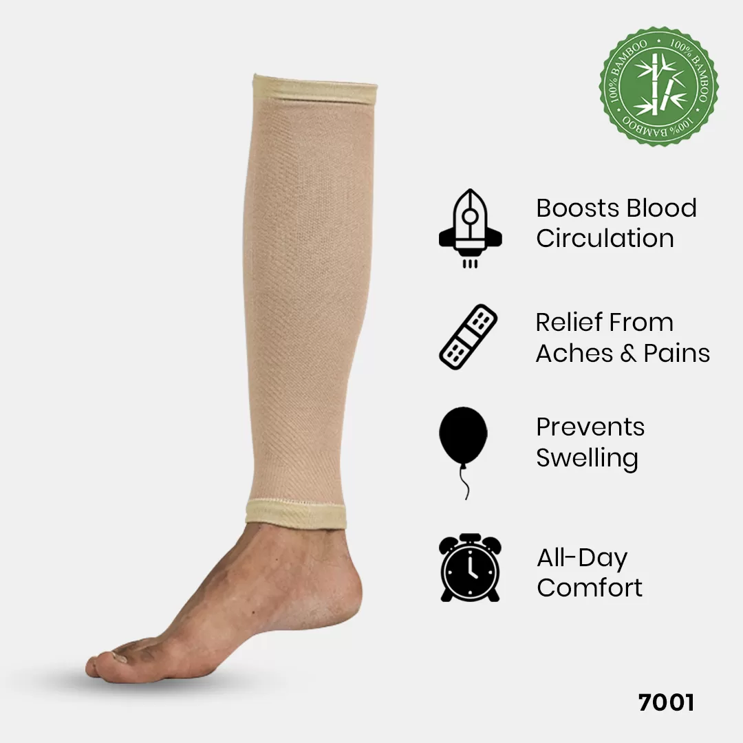 SKIN CALF SUPPORT FOR VARICOSE VEINS (TIGHT COMPRESSION )