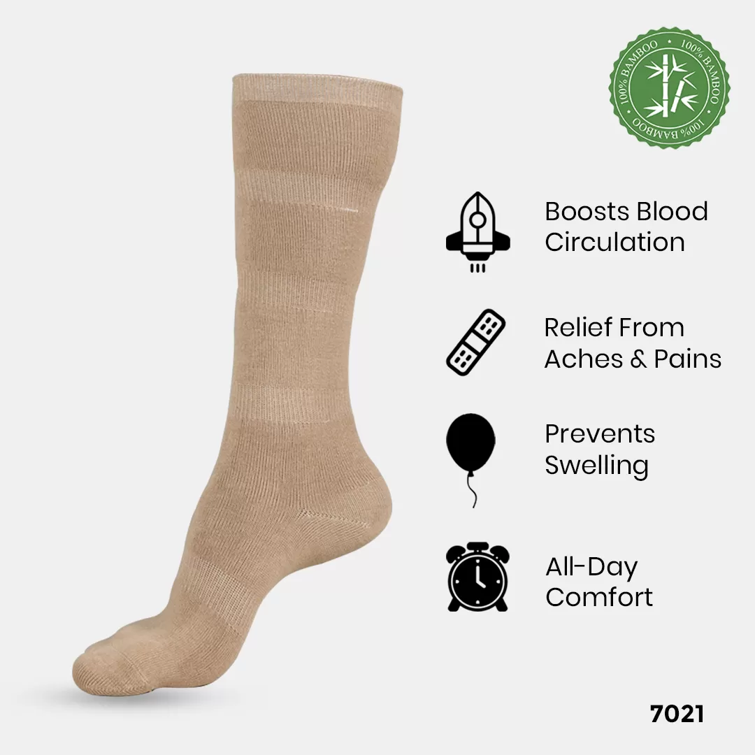 SKIN SOCKS FOR VERICOSE VEINS (LIGHT COMPRESSION ) BAMBOO