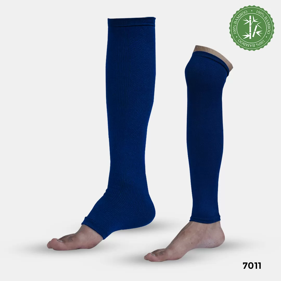NAVY BLUE HEEL & CALF SUPPORT FOR VARICOSE VEINS (TIGHT COMPRESSION )